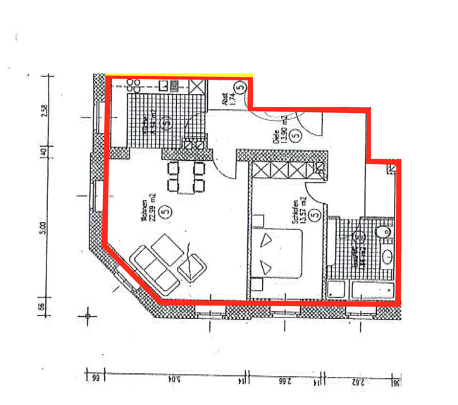 Grundriss WE05