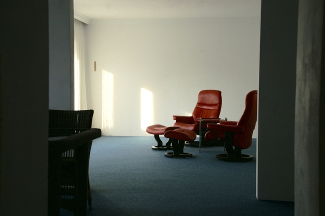 Blick ins Wohnzimmer